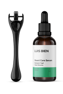 Luis Bien Sakal Güçlendirici Set – Yeşil Serum + Dermaroller