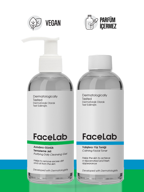 Facelab Günlük Yatıştırıcı Yüz Temizleme Seti | Facelab